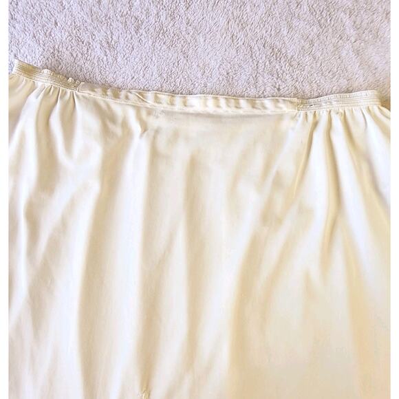 VTG 60s Gossard Artemis Half Slip Lace Trim Lingerie Sz Small Ivory White USA - Picture 9 of 11